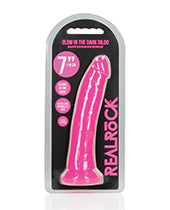 Shots Realrock Slim Dildo Glow In The Dark