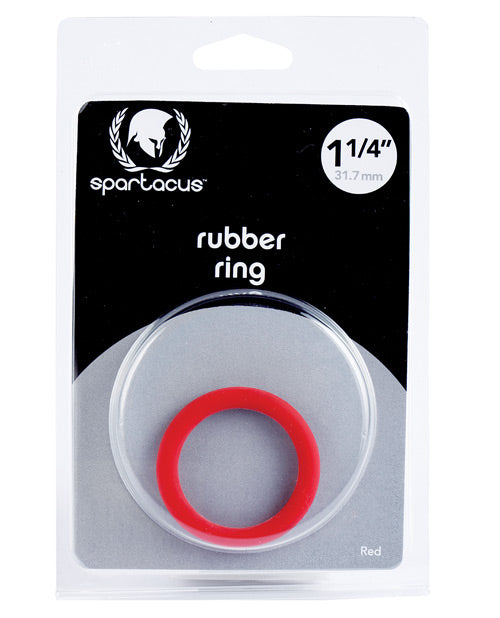 Spartacus 1.25inch Rubber Cock Ring