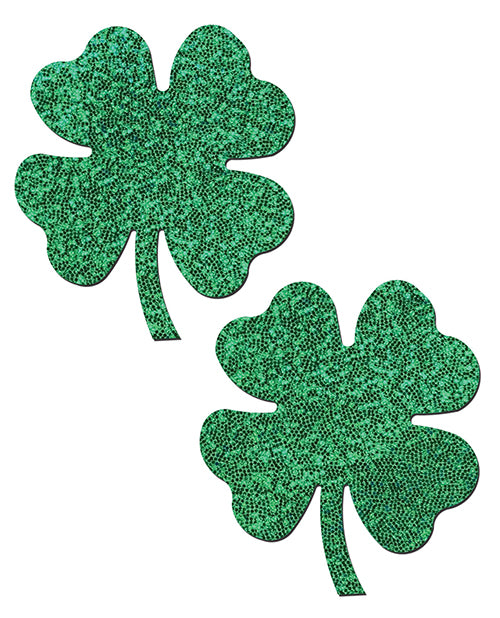 Pastease Premium Glitter Four Leaf Clover - Green O-s