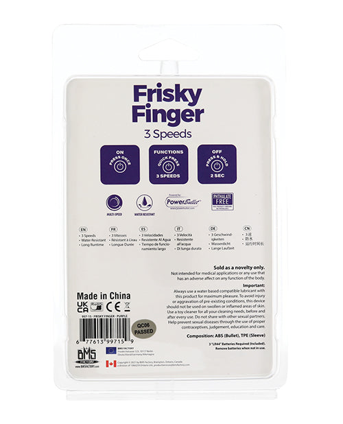 Frisky Finger Unisex Stimulator