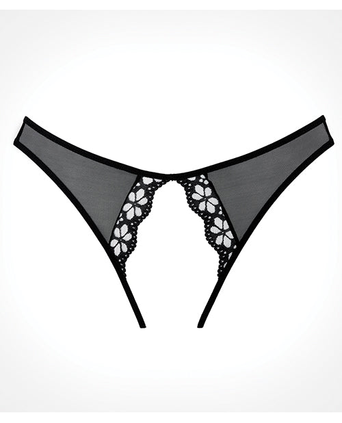 Adore Mirabelle Plum Panty Black O-s