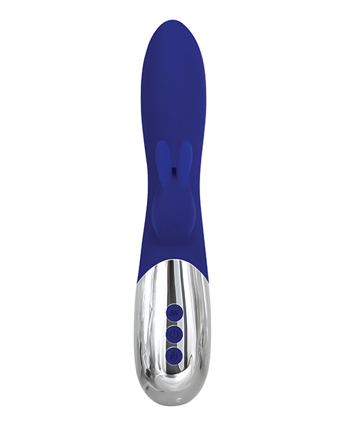 Adam & Eve Royal Rabbit Warming Vibrator - Blue