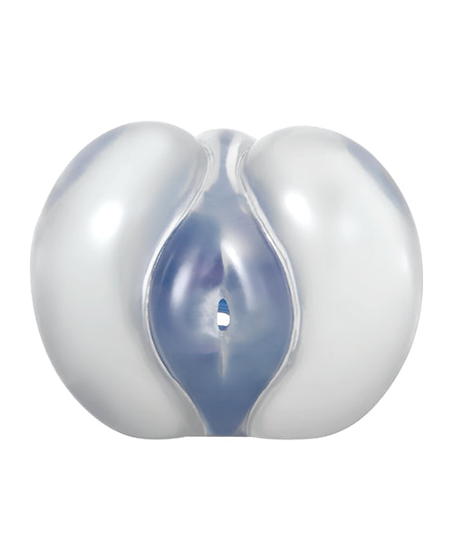 Adam & Eve Intensity Power Stroker - Clear-blue