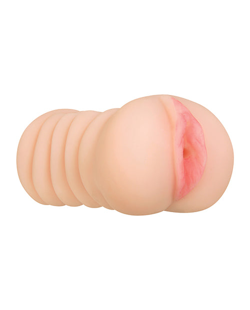 Adam & Eve Adam's Tight Stroker W-massage Beads - Ivory