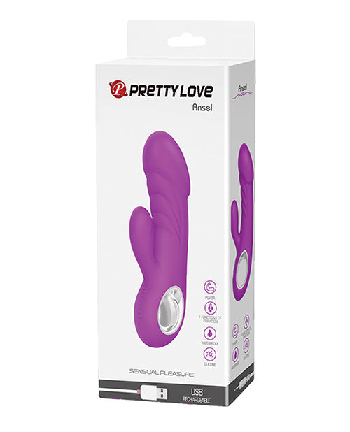 Pretty Love Ansel Rabbit Vibe - 7 Function Fuchsia