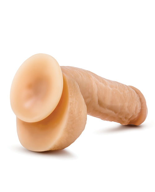 Blush Hung Rider Trigger 7" Dildo W-suction Cup - Flesh