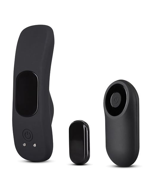 Blush Temptasia Remote Control Panty Vibe - Black