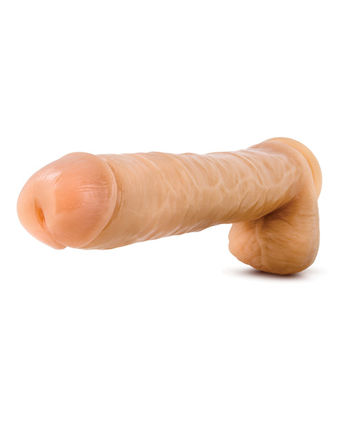 Blush Hung Rider Bruno 12" Dildo W-suction Cup - Flesh