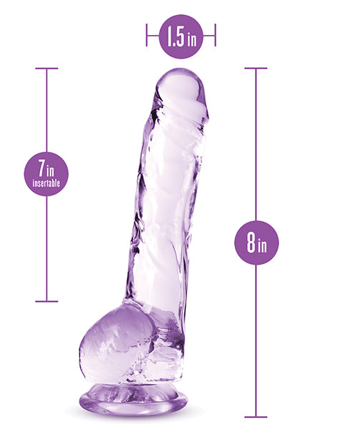 Blush Naturally Yours 6" Crystalline Dildo