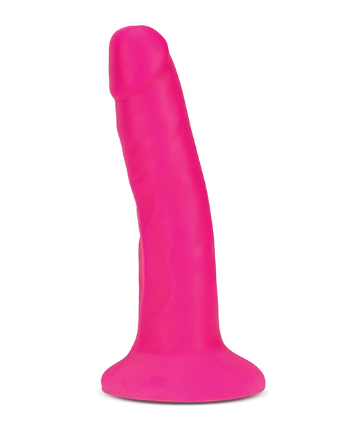 Blush Neo Elite 6" Silicone Dual Density Cock - Neon