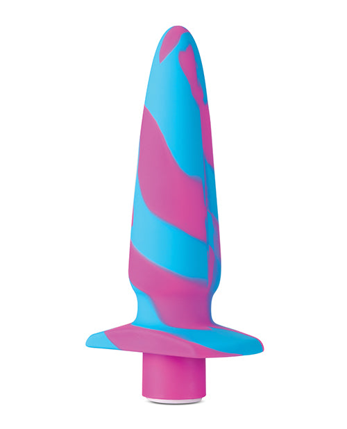 Blush Avant Vibrotize Silicone Vibrating Plug - Fuchsia