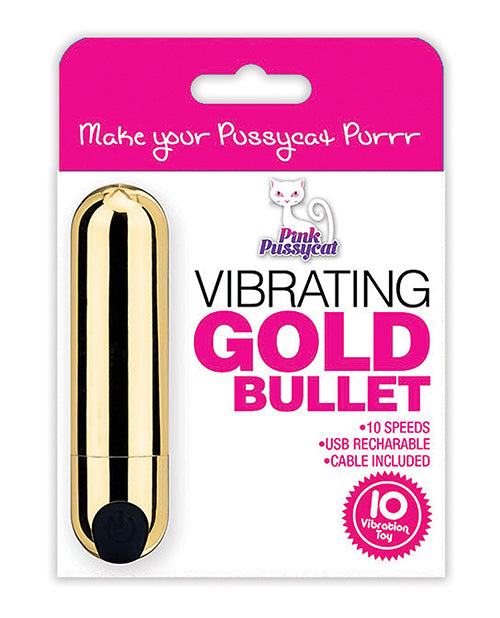 Pink Pussycat Vibrating Bullet