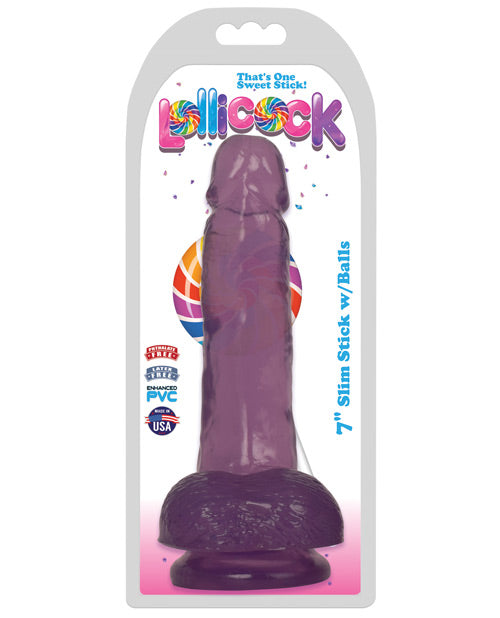 Curve Novelties Lollicock Slim Stick W/balls