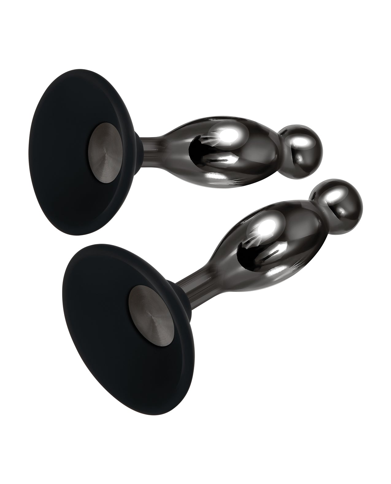 Evolved Joy Sticks 2 Pc Plug Set - Black-chrome