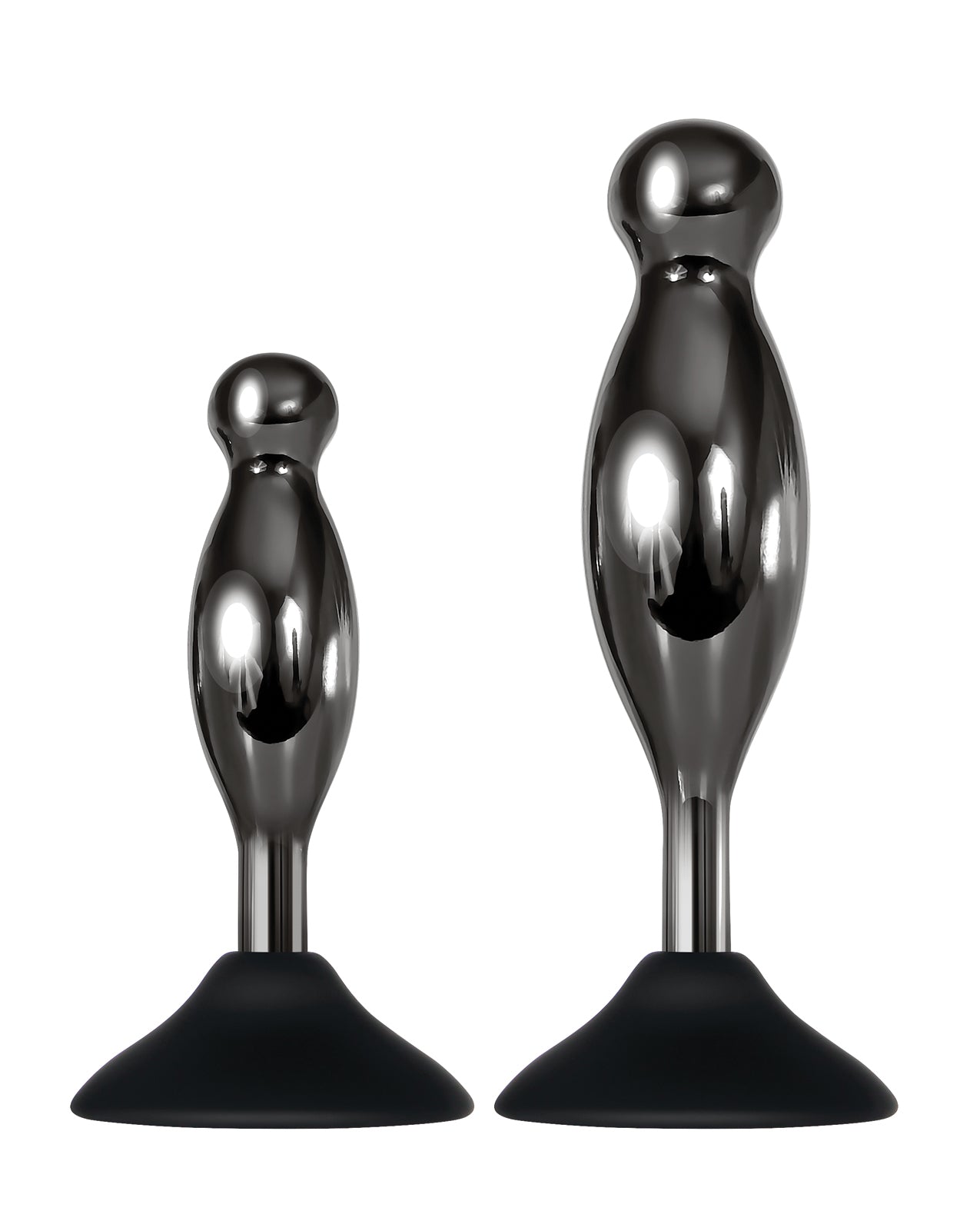 Evolved Joy Sticks 2 Pc Plug Set - Black-chrome