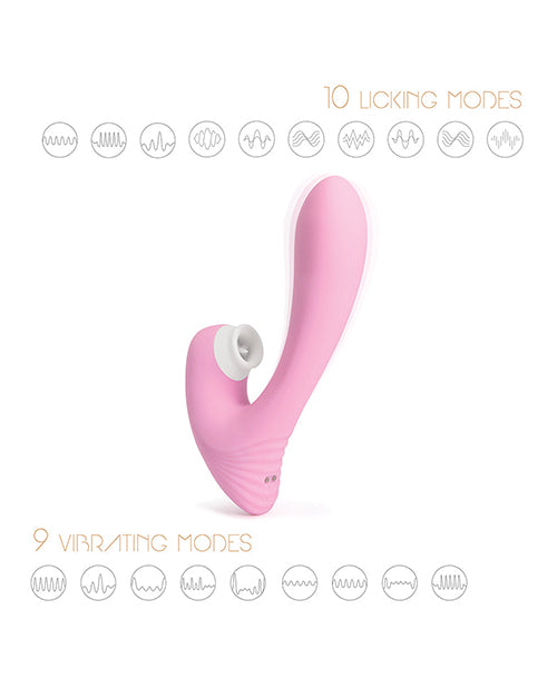 Jubilee G-spot Vibrator & Licking Clitoral Stimulator -