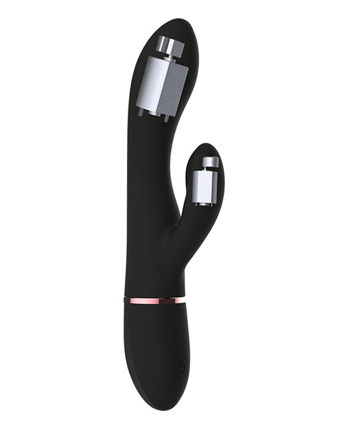 Dorcel Glam Rabbit Vibrator - Black-gold
