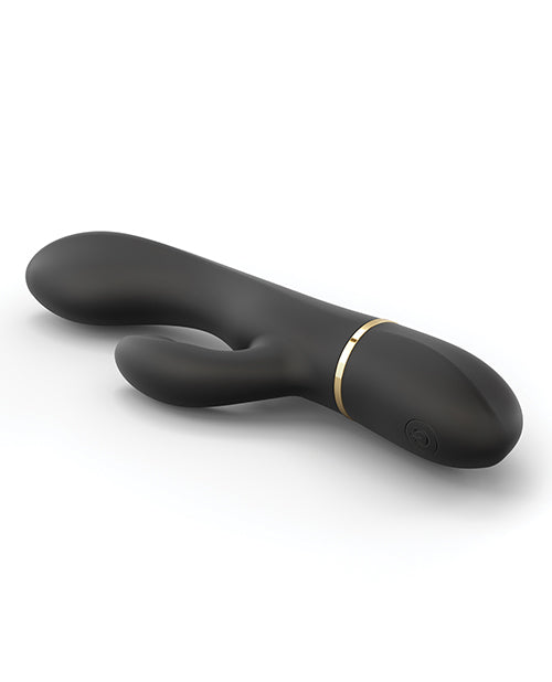 Dorcel Glam Rabbit Vibrator - Black-gold