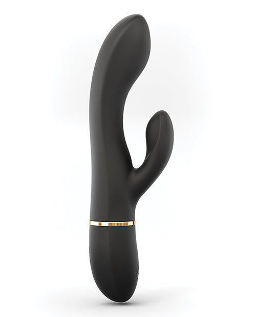 Dorcel Glam Rabbit Vibrator - Black-gold