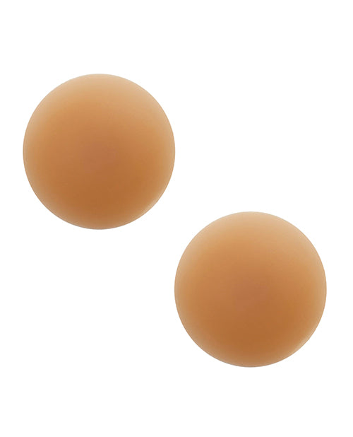 Neva Nude Yummy Skin Invisible Reusable Silicone Pasties - Mocha O-s