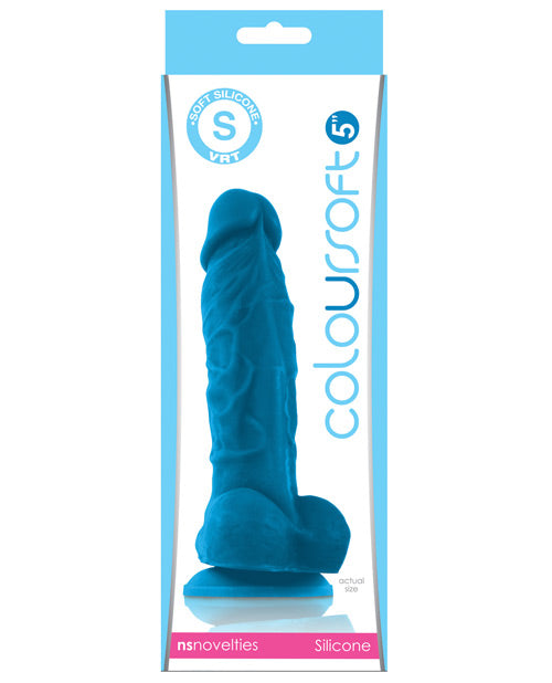 Coloursoft 5 inch Silicone Soft Dildo