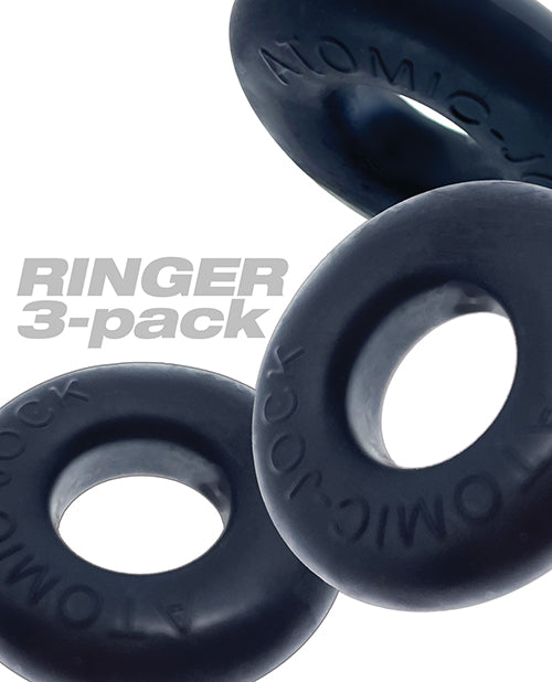 Oxballs Ringer Cockring Special Edition - Night Pack Of 3