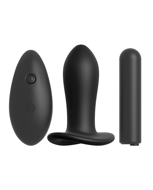 Remote Control Fantasy Panty Black O-s