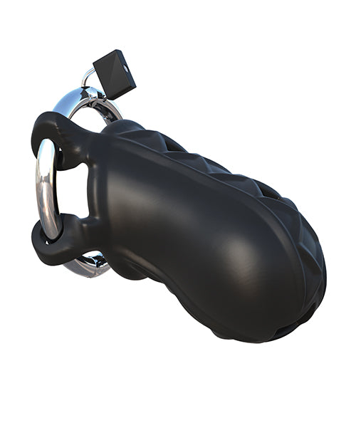Fantasy C-ringz Extreme Silicone Cock Blocker - Black
