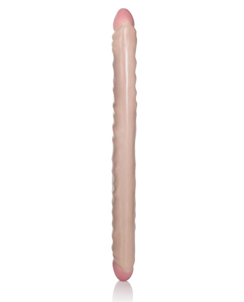 17 inch Slim Jim Duo Veined Super Slim Double Dong