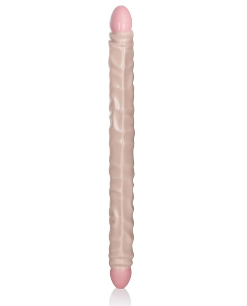 17 inch Slim Jim Duo Veined Super Slim Double Dong