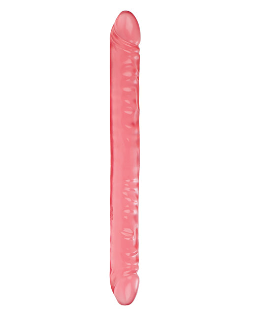 Translucence 18" Veined Double Dong - Pink
