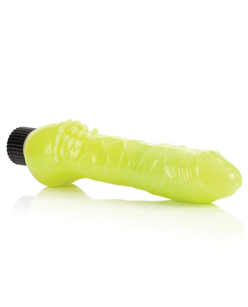 Glow-in-the-dark 7" Jelly Penis Vibe