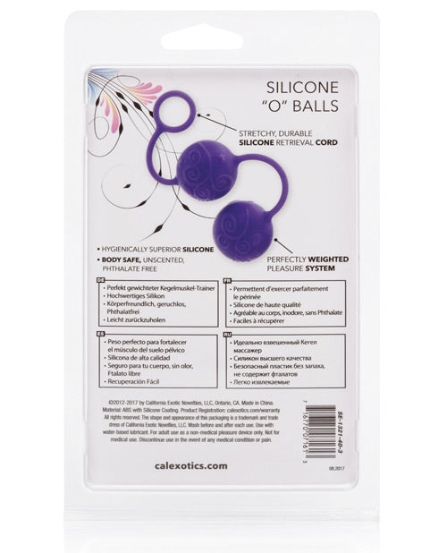 "Posh Silicone ""o"" Balls"