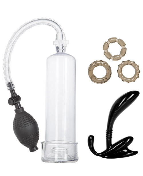 His Essential Pump Kit - Clear