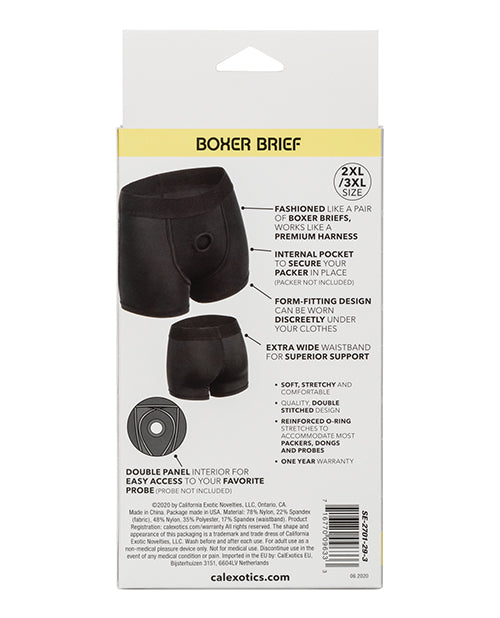 Boundless Boxer Brief 2xl-3xl - Black