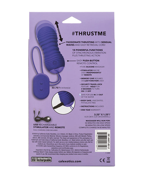 Slay #thrustme - Purple