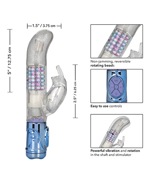 Naughty Bits Party In My Pants Jack Rabbit Vibrator - Multi Color