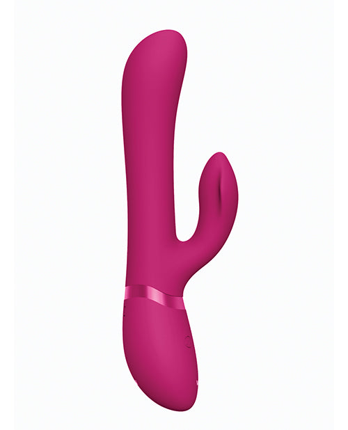 Shots Vive Chou G-spot Rabbit W-interchangeable Clitoral Attachments - Pink