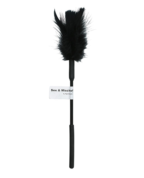 Sex & Mischief Feather Slapper - Red-black Feathers