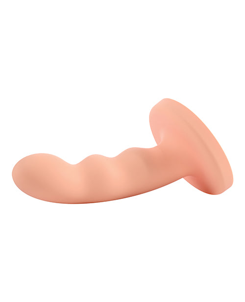 Sportsheets Ren 6" Silicone G Spot Dildo - Orange