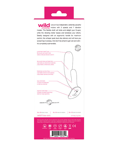 Vedo Wild Rechargeable Dual Vibe