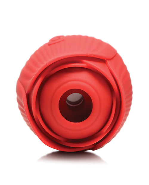 Inmi Bloomgasm Flutter Rose 10x Suction-vibrator W-butterfly Teaser - Red