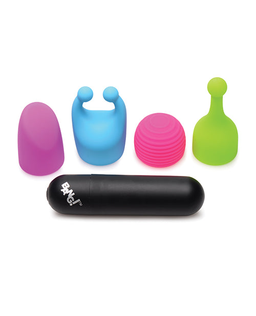 Bang! Rechargeable Bullet W-4 Attachments - Asst. Colors