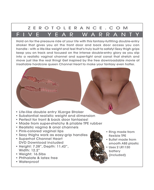 Zero Tolerance Channel Heart Movie Download W-realistic Body Stroker