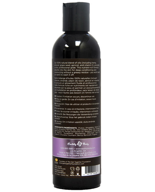 Earthly Body Massage & Body Oil - 8 Oz
