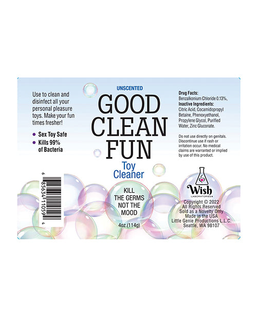 Good Clean Fun Toy Cleaner - Oz