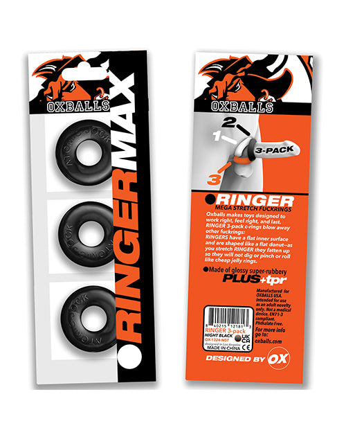 Oxballs Ringer Max 3 Pack Cockrings
