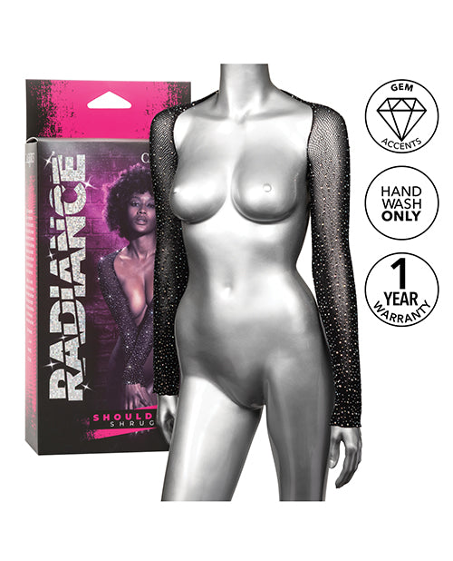 Radiance Shoulder Shrug  - Black O/s