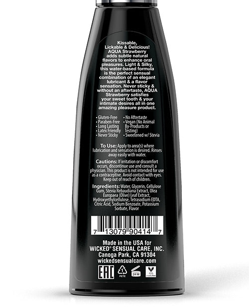 Wicked Sensual Care Aqua Water Based Lubricant