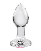 Adam & Eve Pink Gem Glass Plug